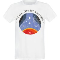 Starfield - Gaming T-Shirt - Into The Starfield - S bis XXL - für Männer - Größe M - weiß von Starfield