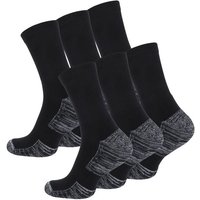 Stark Soul® Funktionssocken Multifunktionssocken, Outdoor.-& Trekkingsocken, Unisex mit Spezialpolsterung, 6 Paar von Stark Soul