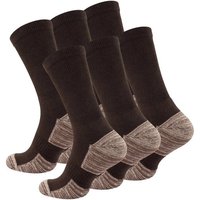 Stark Soul® Funktionssocken Multifunktionssocken, Outdoor.-& Trekkingsocken, Unisex mit Spezialpolsterung, 6 Paar von Stark Soul