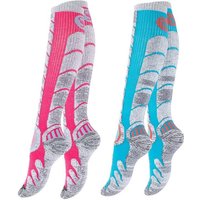 Stark Soul® Skisocken Ski & Snowboard Socken mit Spezialpolsterung, 2 Paar 2 Paar von Stark Soul
