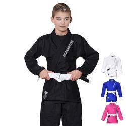 Starpro Evolve Kinder BJJ Gi 350 Gramm - Power Baumwollmischung - Alle Größen - Preshrunk Professional Martial Arts Kimono für Training und Wettkampf - Jungs & Mädchen von Starpro