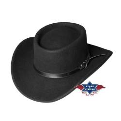 Cowboyhut Filzhut Western Wollfilz Hut -Bad Beat- S von Stars & Stripes