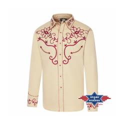 Exquisites Westernhemd mit prächtiger Stickerei 2XL von Stars & Stripes