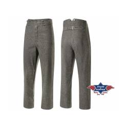 Westernhose Old Style Hose Cowboy Line Dance, grau Baumwolle 38 von Stars & Stripes