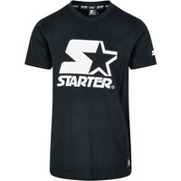 Starter T-Shirt - Starter Logo Tee - S bis L - für Männer - Größe S - schwarz von Starter