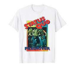 Status Quo - Gradient Piledriver T-Shirt von Status Quo Official