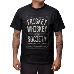 Steady Clothing Herren Rockabilly T-Shirt - Friskey Whiskey (XL) von Steady Clothing