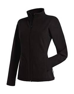 Stedman Apparel Damen Active Fleece Jacket/ST5100 Sweatshirt, Schwarzer Opal, 36 von Stedman Apparel