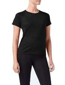 Stedman Apparel Damen Sport T-Shirt Active 140 Raglan/st8500, Schwarz (Black Opal), Medium von Stedman Apparel