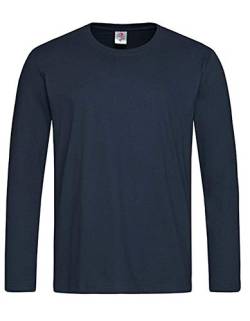 Stedman Apparel Herren Classic-T Long Sleeve/ST2500 T-Shirt, Blue Midnight, L von Stedman Apparel