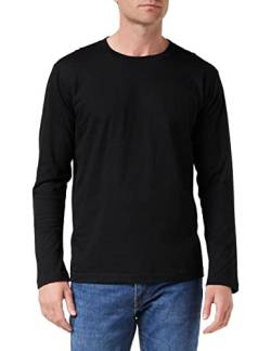 Stedman Apparel Herren Comfort-T Long Sleeve/ST2130 T-Shirt, Schwarzer Opal, S von Stedman Apparel