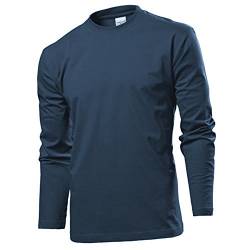 Langarm T-shirt Shirt von Stedman S M L XL XXL XXL verschiedene Farben XL,Navyblue von Stedman