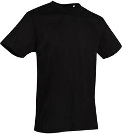 Stedman Crew Neck T-Shirt Active Cotton Touch ST8600, Größe:M;Farbe:Black Opal von Stedman
