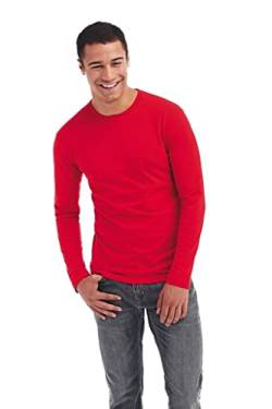 Stedman Herren Classic-t St2500 Langarm/St2500 T-Shirt, Rot-Scharlachrot, M von Stedman