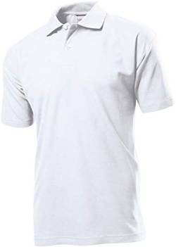 Stedman Piqué Poloshirt ST3000 3XL,White von Stedman