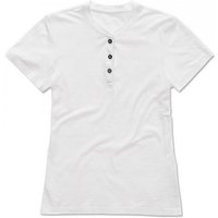 Stedman Poloshirt Damen Sharon Henley T-Shirt for women von Stedman