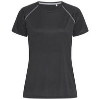 Stedman Rundhalsshirt Damen Active Team Raglan, 100% ACTIVE-DRY° Polyester, von Stedman