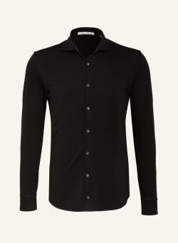 Stefan Brandt Jerseyhemd Otis Slim Fit schwarz von Stefan Brandt