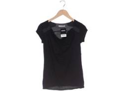 Stefanel Damen T-Shirt, schwarz, Gr. 36 von Stefanel