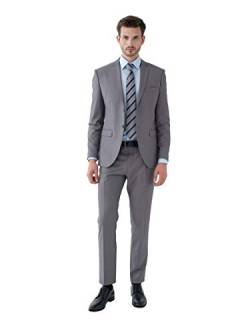 Steffen Klein Herren Designer Anzug Slim Fit von Steffen Klein