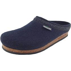 Stegmann 108 108-8803 Unisex Wollfilz-Pantoffeln, dunkelblau (Navy), Gr. 46 von Stegmann