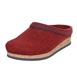 Stegmann Damen 108 Flache Hausschuhe, Rot (8817 Firebrick), 40 EU von Stegmann