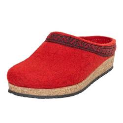 Stegmann Unisex-Erwachsene 108 Pantoffeln, Rot (Dark Cherry 8820), 36 von Stegmann