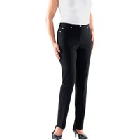 Sieh an! Damen 5-Pocket-Hose marine von Stehmann Comfort line