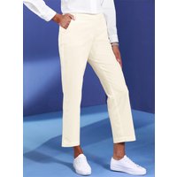 Witt Weiden Damen Baumwoll-Modal-Cordhose ecru von Stehmann Comfort line