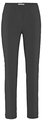 Stehmann LOLI-742 schwarz, Bequeme, stretchige Damenhose, mit etwas schmalerem Beinverlauf. 42 von Stehmann