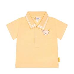 Steiff Baby - Jungen Poloshirt Kurzarm Polohemd, Peach Fuzz, 68 EU von Steiff