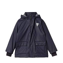 Steiff Baby-Jungen Raincoat Regenjacke, Blau (Black Iris 3032), 80 (Herstellergröße: 080) von Steiff