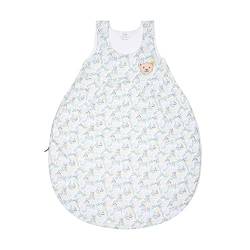 Steiff Baby-Jungen Schlafsack, Bright White, 110 von Steiff