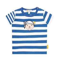 Steiff Baby - Jungen T-shirt Kurzarm T Shirt, Bright Cobalt, 56 EU von Steiff