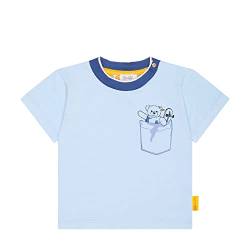 Steiff Baby - Jungen T-shirt Kurzarm T Shirt, Cerulean, 56 EU von Steiff