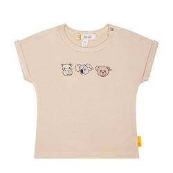 Steiff Baby - Jungen T-shirt Kurzarm T Shirt, Doeskin, 68 EU von Steiff