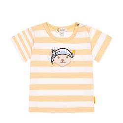 Steiff Baby - Jungen T-shirt Kurzarm T Shirt, Peach Fuzz, 56 EU von Steiff