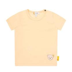 Steiff Baby - Jungen T-shirt Kurzarm T Shirt, Peach Fuzz, 56 EU von Steiff