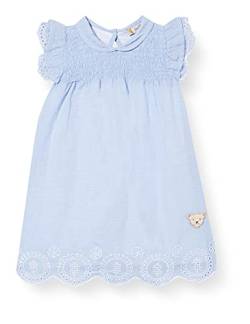 Steiff Baby-Mädchen Kleid, Brunnera Blue, 056 von Steiff