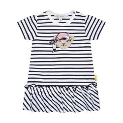 Steiff Baby - Mädchen Kleid, Steiff Navy, 56 EU von Steiff