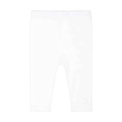 Steiff Baby - Mädchen Leggings, Bright White, 80 EU von Steiff