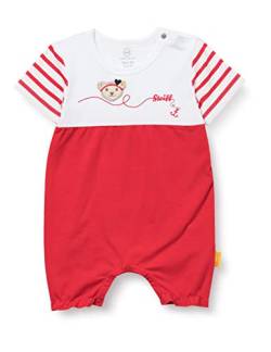 Steiff Baby-Mädchen Spielanzug Nachthemd, True RED, 068 von Steiff