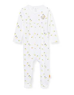 Steiff Baby-Mädchen Strampler Nachthemd, Bright White, 050 von Steiff