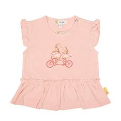 Steiff Baby - Mädchen T-shirt Kurzarm T Shirt, Mellow Rose, 86 EU von Steiff