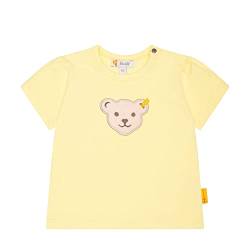Steiff Baby - Mädchen T-shirt Kurzarm T Shirt, Yellow Pear, 68 EU von Steiff