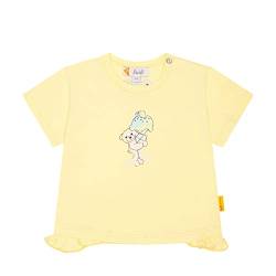 Steiff Baby - Mädchen T-shirt Kurzarm T Shirt, Yellow Pear, 74 EU von Steiff