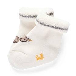 Steiff Baby Mädchen Vollfrottee Socken mit Teddy 17113 (62/68, Wollweiß) von Steiff
