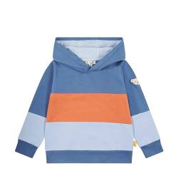 Steiff Jungen Sweatshirts mit Kapuze, Catcher, Bijou Blue, 128 von Steiff