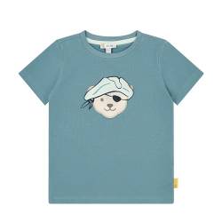 Steiff Jungen T-Shirt Kurzarm, Bluestone, 98 cm von Steiff