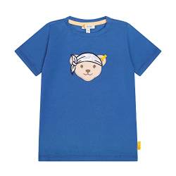 Steiff Jungen T-shirt Kurzarm T Shirt, Bright Cobalt, 104 EU von Steiff